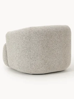 Sillón en tejido bouclé Sofia