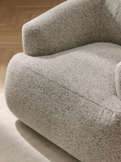 Sillón en tejido bouclé Sofia