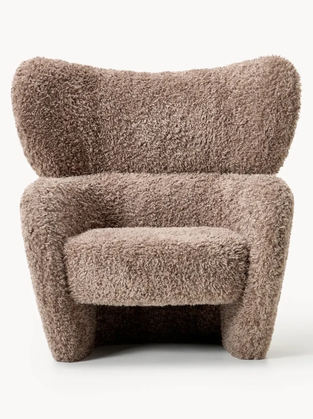 Sillón en tejido bouclé Teyvat