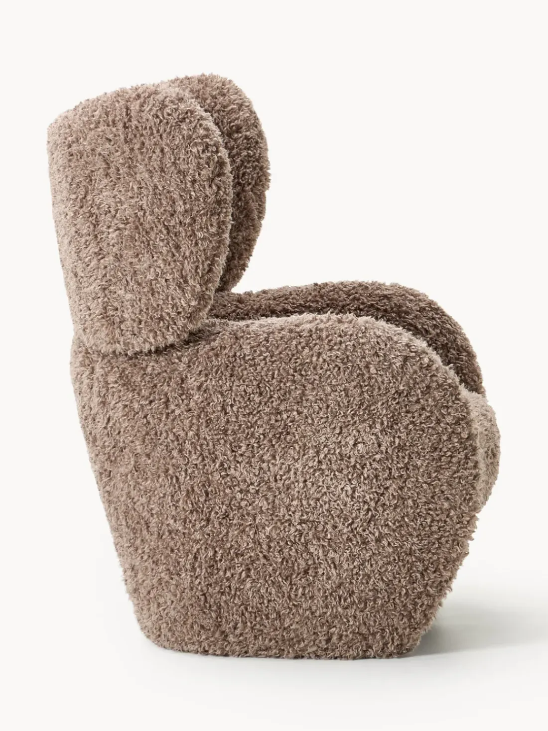 Sillón en tejido bouclé Teyvat