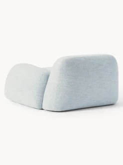 Sillón en tejido bouclé Wolke