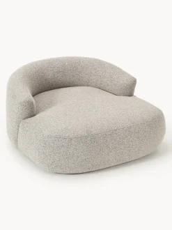 Sillón grande en tejido bouclé Sofia