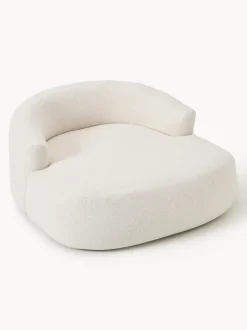 Sillón grande en tejido bouclé Sofia