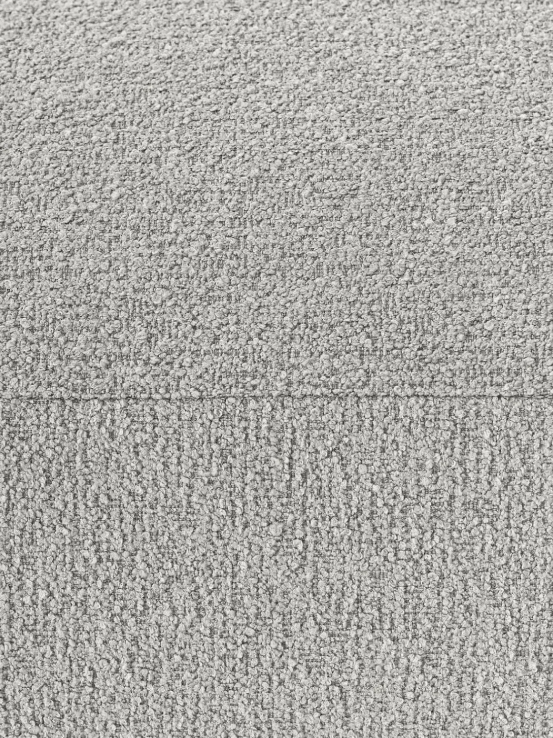 Sillón lounge grande en tejido bouclé Sofia