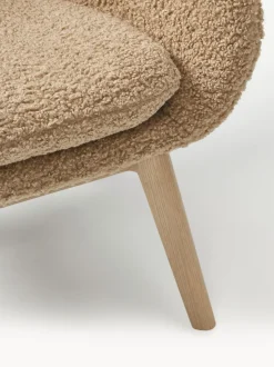 Sillón orejero de borreguillo Wing