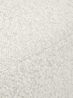 Sillón tapizado en tejido bouclé Irene