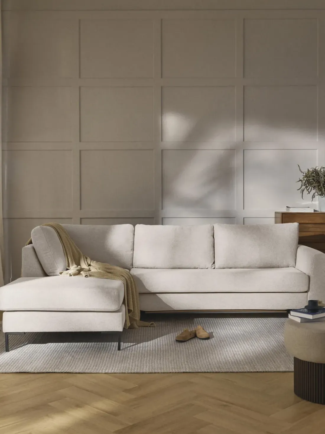 Sofá cama con colchón Luna (3 plazas)
