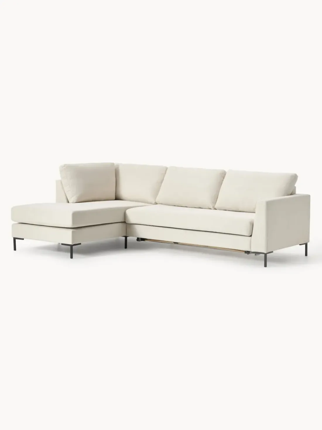 Sofá cama con colchón Luna (3 plazas)