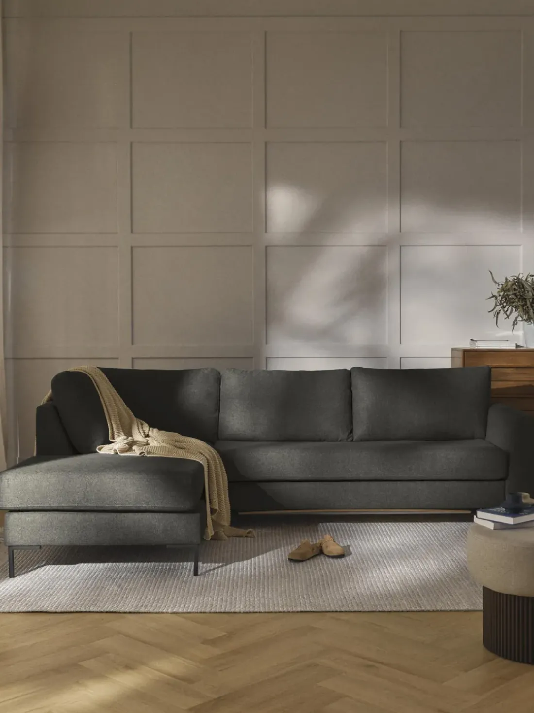 Sofá cama con colchón Luna (3 plazas)