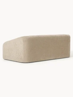 Sofá cama de borreguillo bouclé Eliot (2 plazas)
