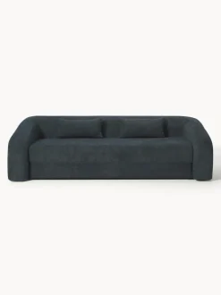 Sofá cama de borreguillo bouclé Eliot (3 plazas)