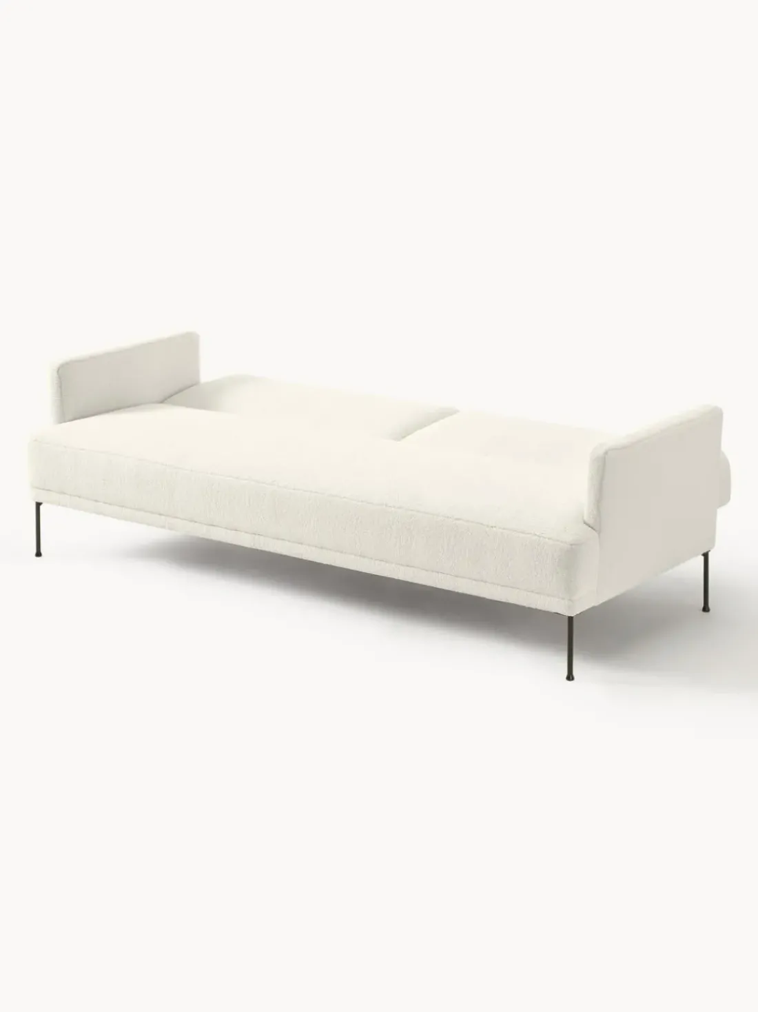 Sofá cama de borreguillo Fluente (3 plazas)