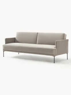 Sofá cama de terciopelo Fluente (3 plazas)