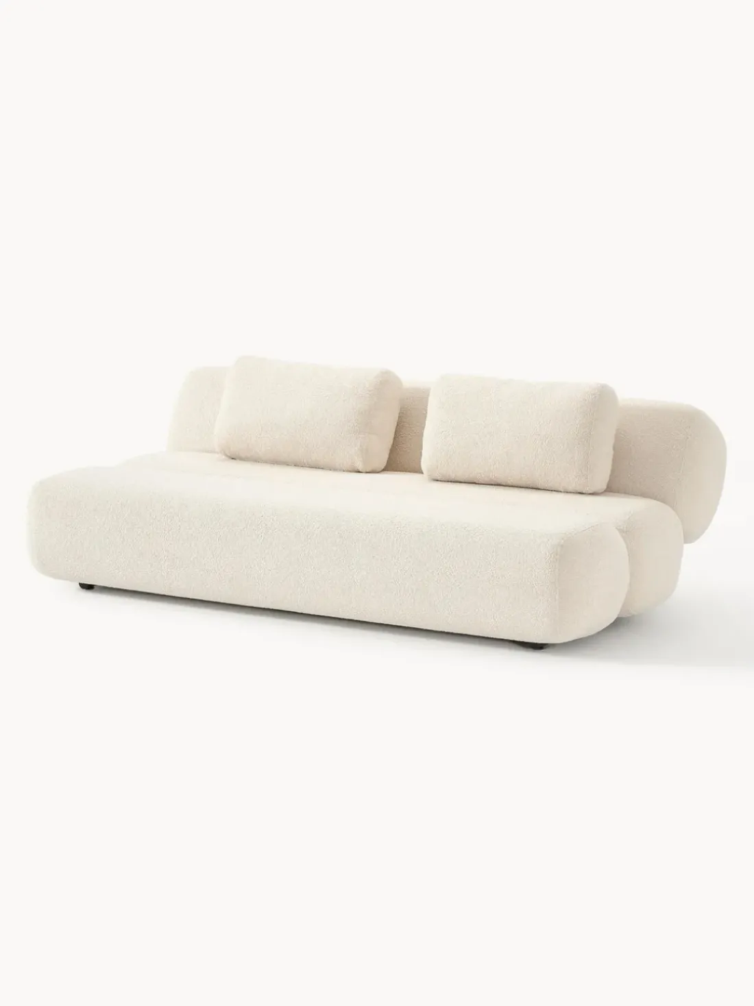 Sofá cama en borreguillo Caterpillar (3 plazas)