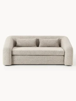 Sofá cama en tejido bouclé Eliot (2 plazas)