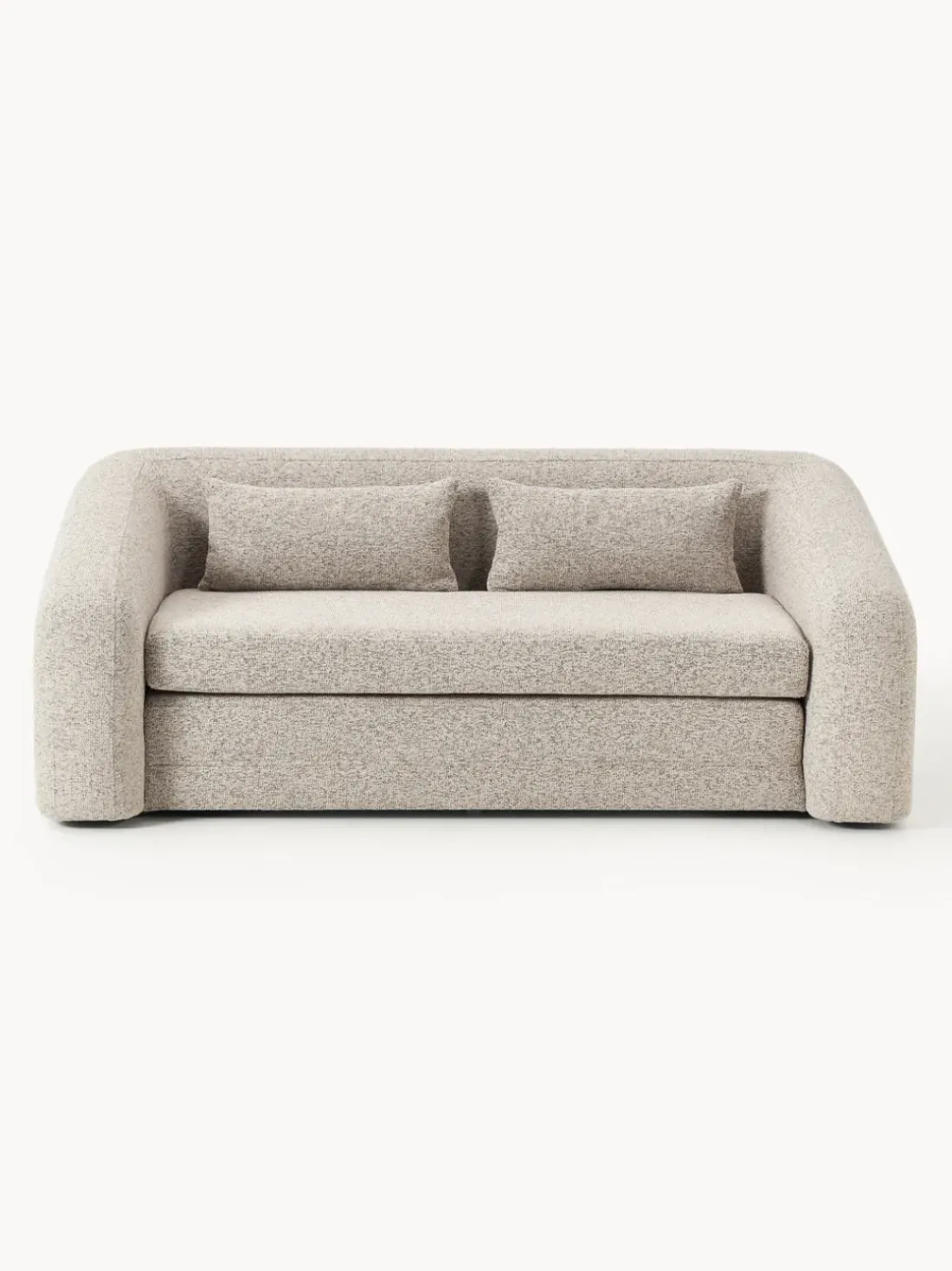 Sofá cama en tejido bouclé Eliot (2 plazas)