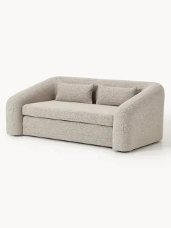 Sofá cama en tejido bouclé Eliot (2 plazas)