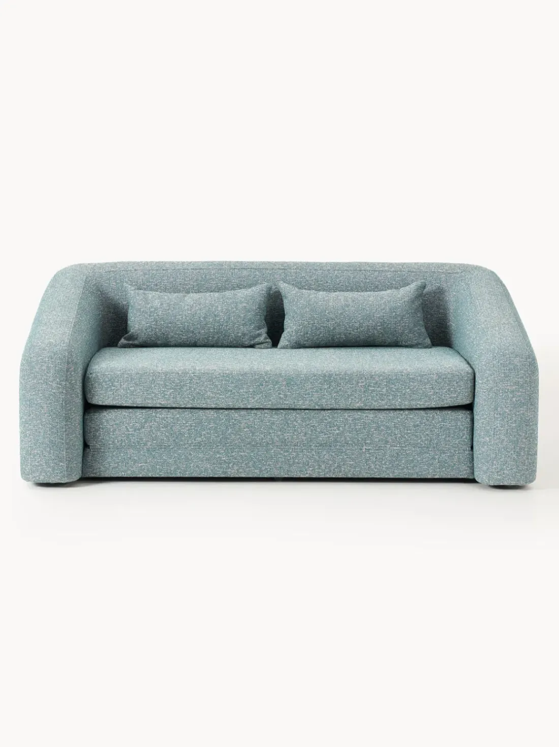 Sofá cama en tejido bouclé Eliot (2 plazas)