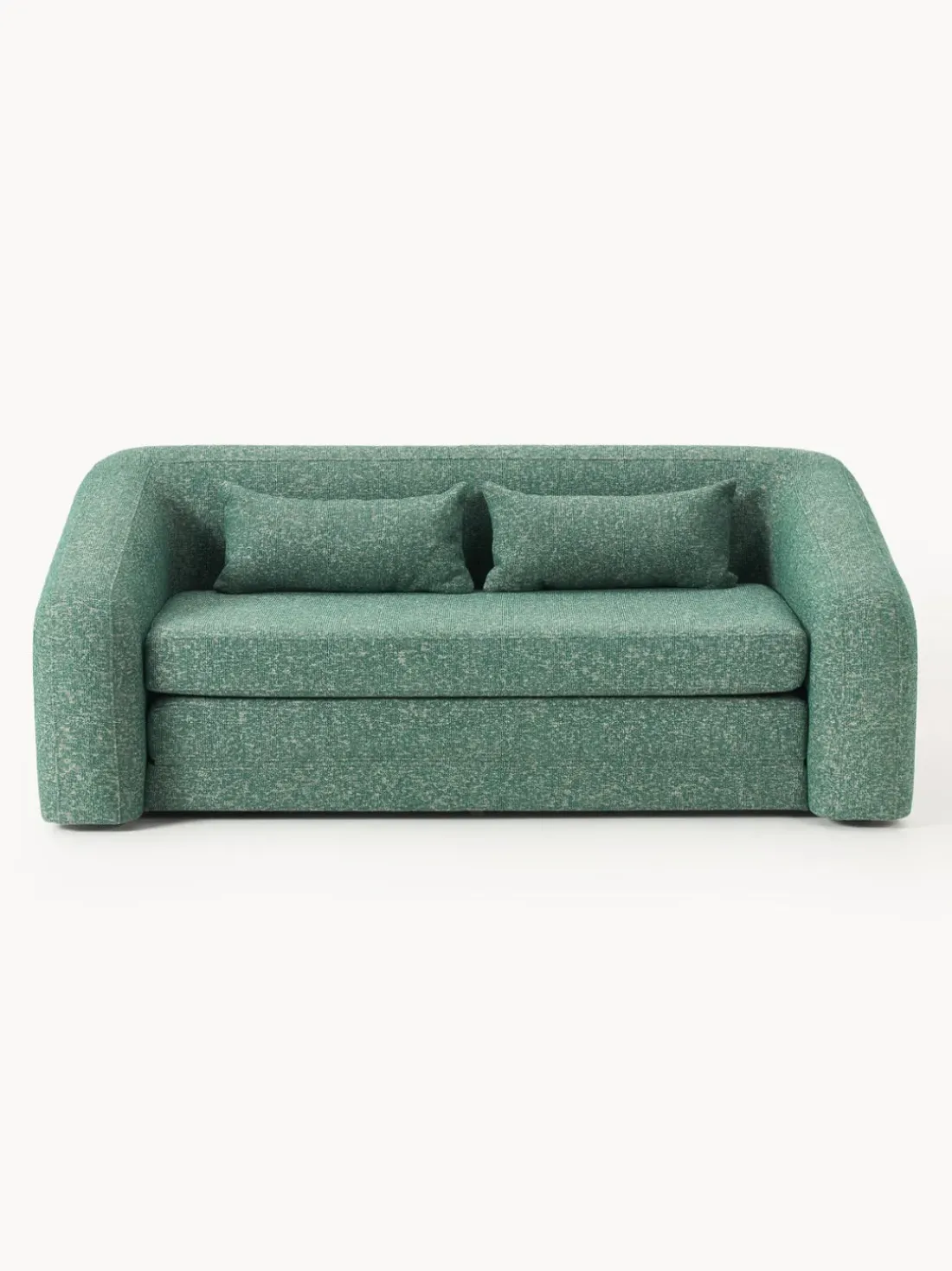 Sofá cama en tejido bouclé Eliot (2 plazas)