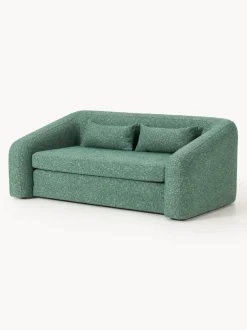 Sofá cama en tejido bouclé Eliot (2 plazas)
