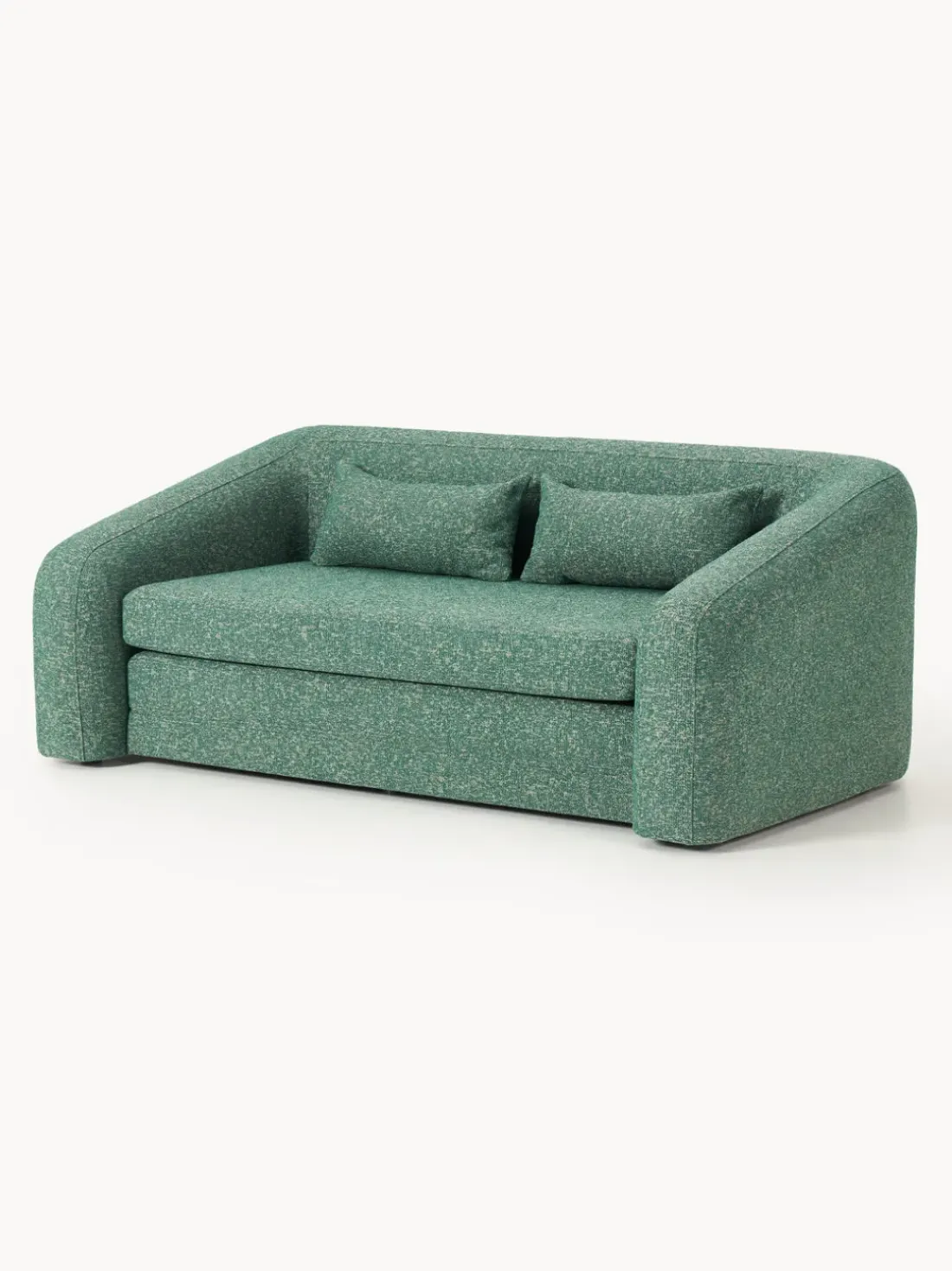 Sofá cama en tejido bouclé Eliot (2 plazas)