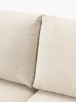 Sofá cama en tejido bouclé Tasha (3 plazas), con espacio de almacenamiento