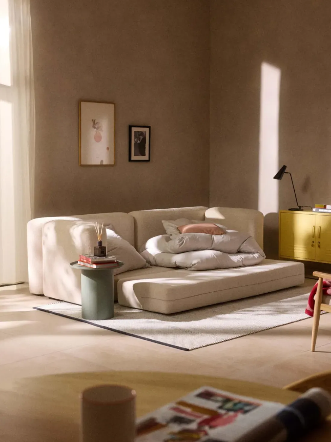 Sofá cama Livvie (3 plazas)