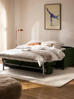Sofá cama Morgan, con colchón (2 plazas)