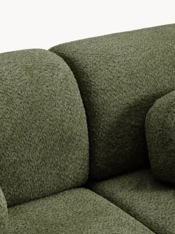 Sofá cama rinconera de borreguillo con espacio de almacenamiento Pao