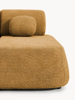 Sofá cama rinconera de borreguillo con espacio de almacenamiento Pao
