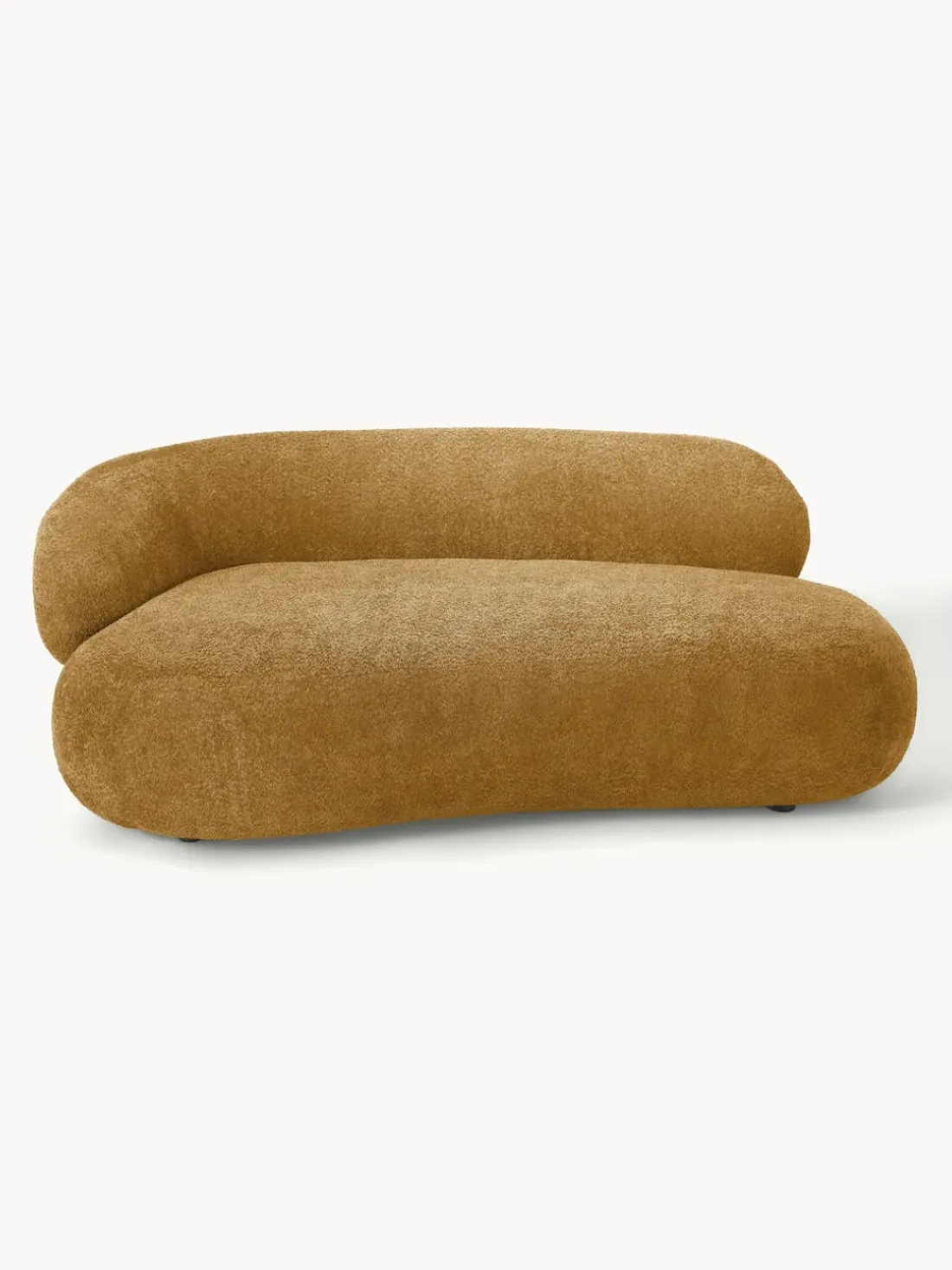 Sofá de borreguillo bouclé Alba (2 plazas)