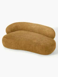 Sofá de borreguillo bouclé Alba (2 plazas)