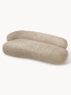 Sofá de borreguillo bouclé Alba (3 plazas)