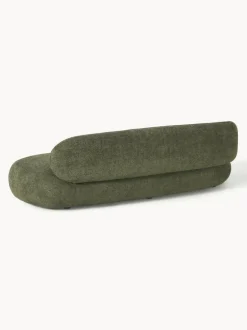 Sofá de borreguillo bouclé Alba (3 plazas)