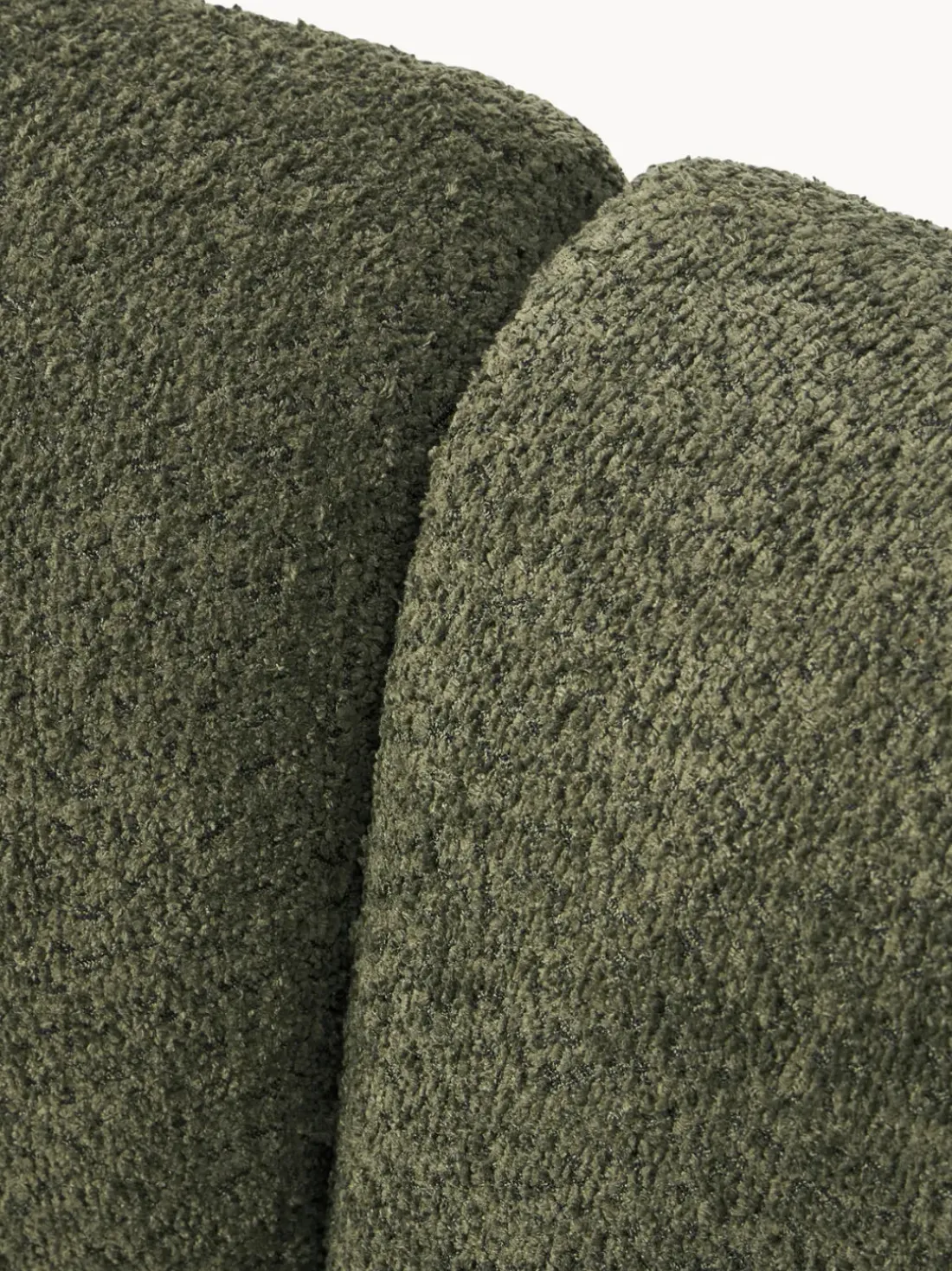 Sofá de borreguillo bouclé Alba (4 plazas)