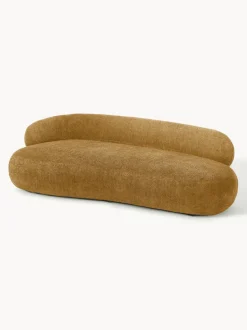 Sofá de borreguillo bouclé Alba (3 plazas)