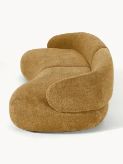Sofá de borreguillo bouclé Alba (4 plazas)