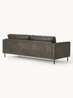 Sofá de cuero reciclado Hunter (3 plazas)