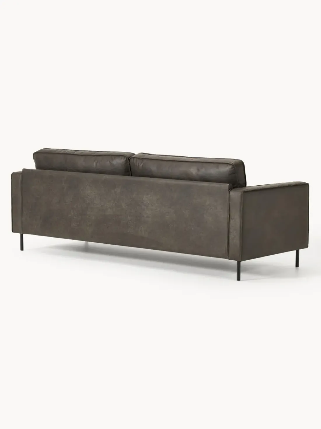 Sofá de cuero reciclado Hunter (3 plazas)