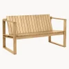 Sofá de jardín de madera de teca BK12