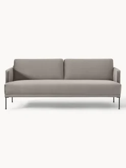 Sofá de terciopelo Fluente (3 plazas)