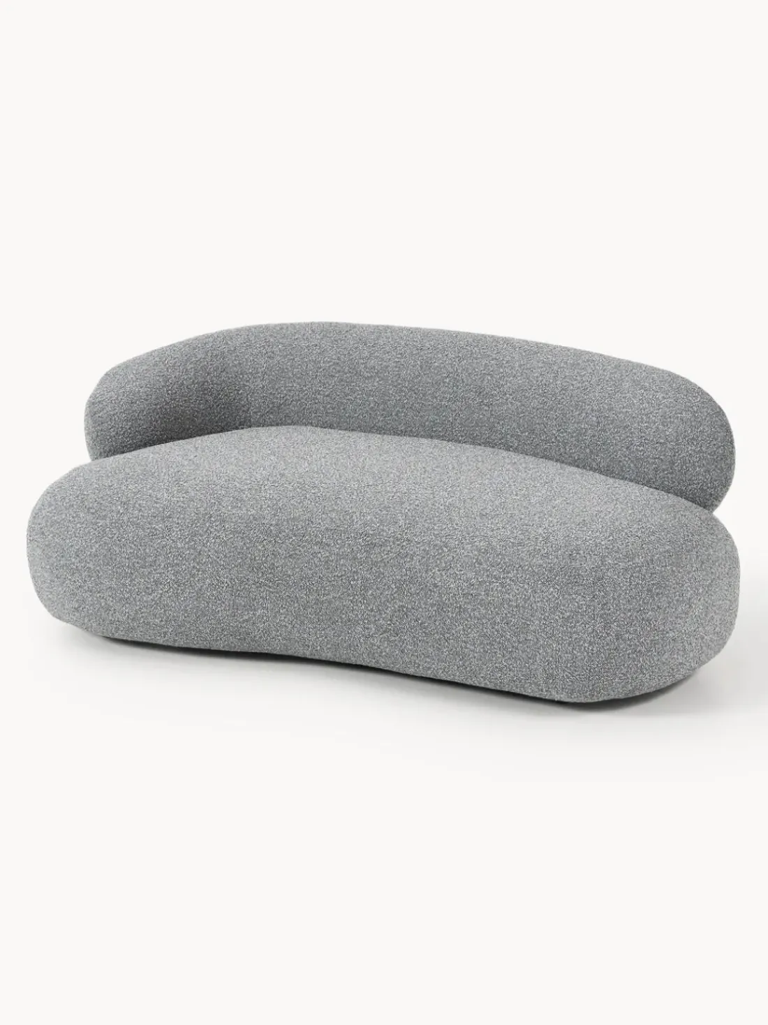 Sofá en tejido bouclé Alba (2 plazas)