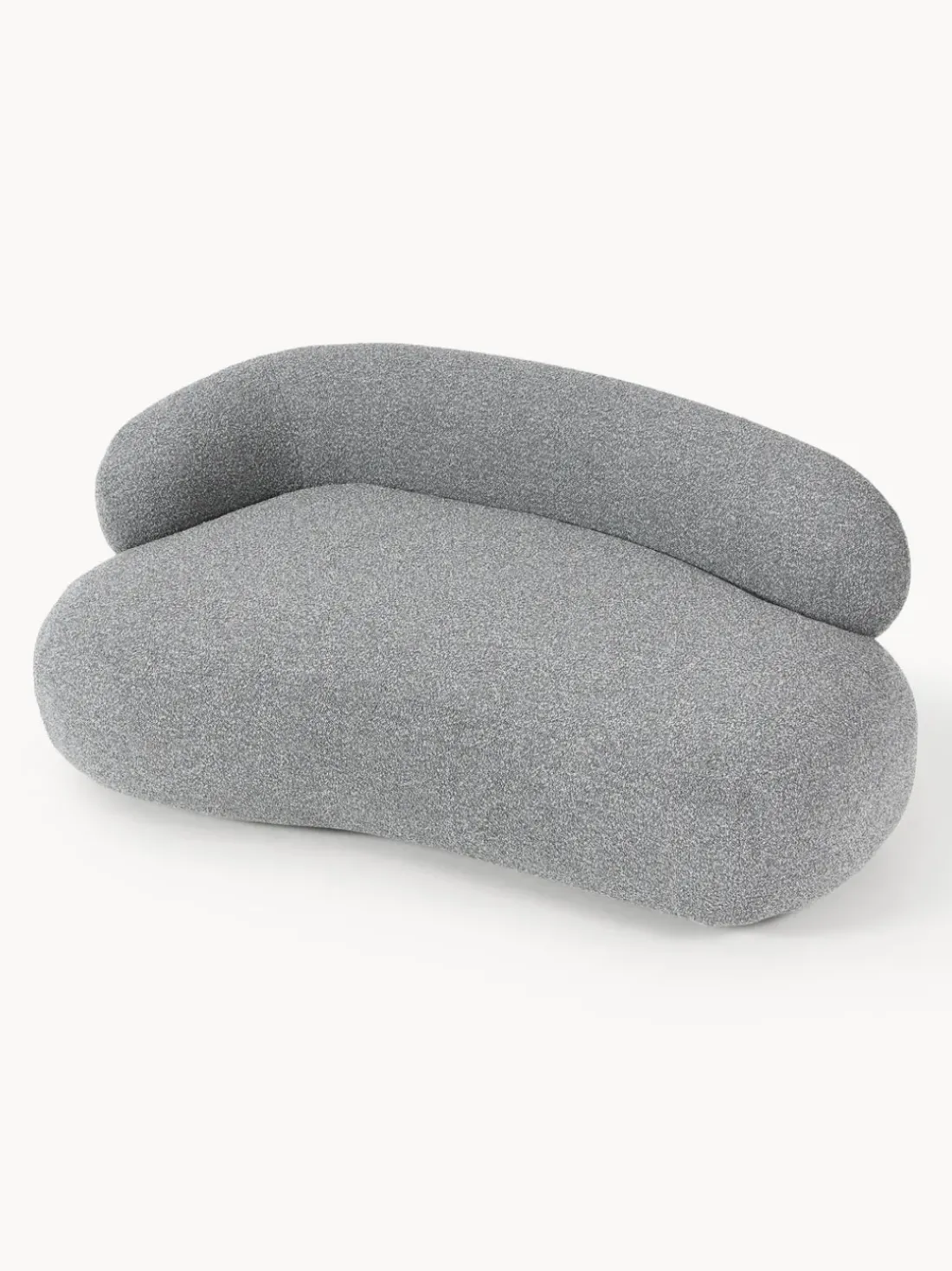 Sofá en tejido bouclé Alba (2 plazas)