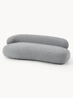 Sofá en tejido bouclé Alba (3 plazas)