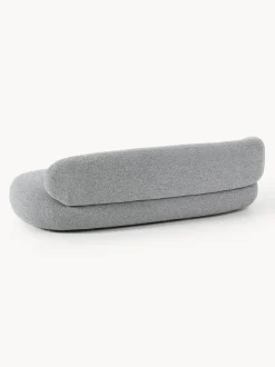 Sofá en tejido bouclé Alba (3 plazas)