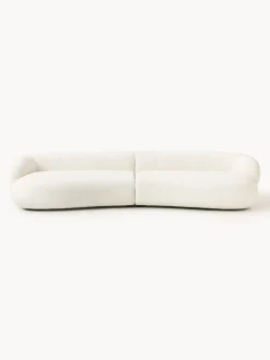 Sofá en tejido bouclé Alba (4 plazas)