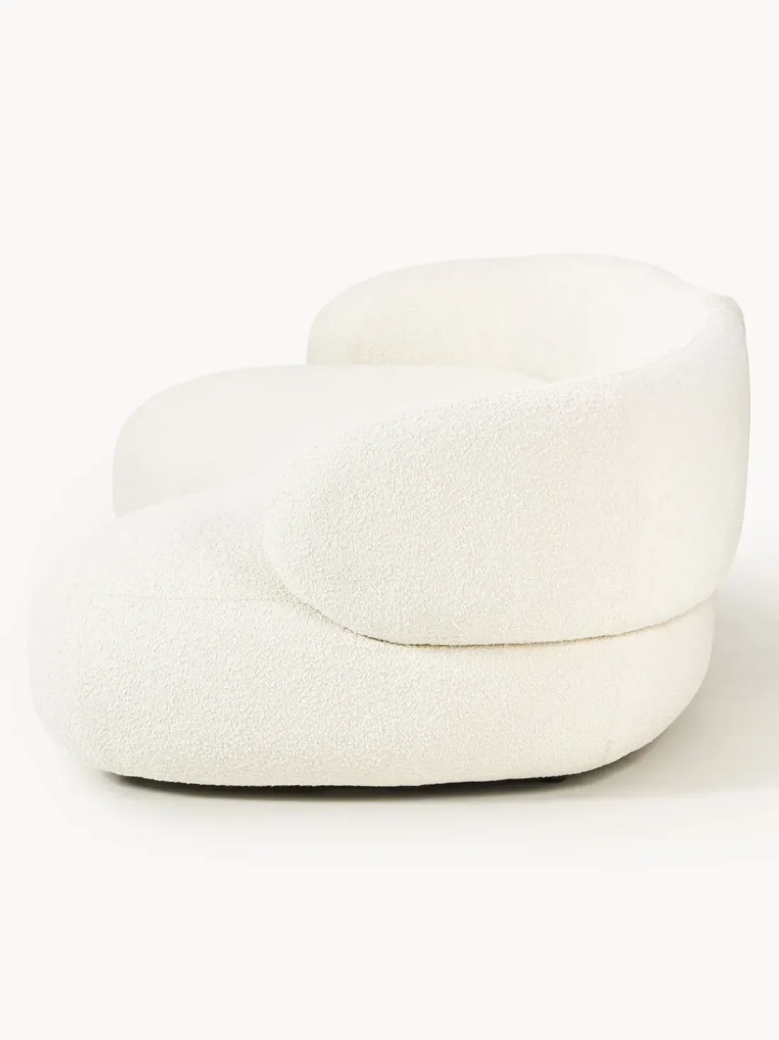 Sofá en tejido bouclé Alba (4 plazas)
