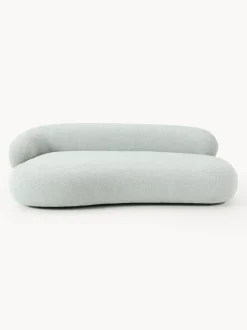Sofá en tejido bouclé Alba (3 plazas)