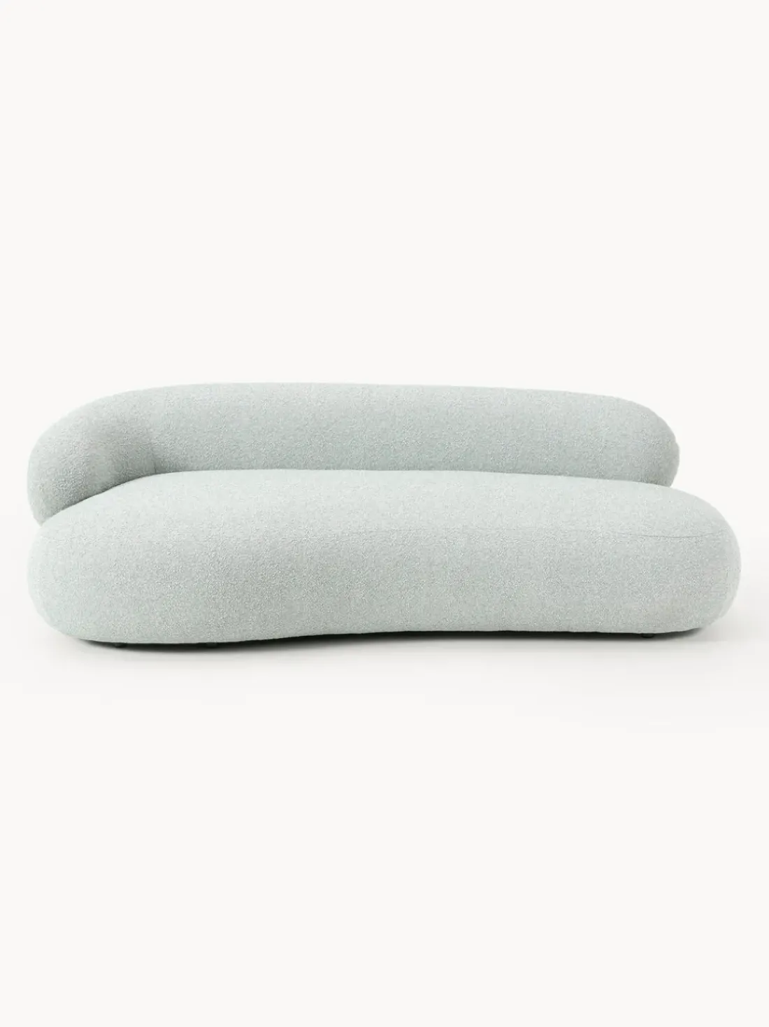 Sofá en tejido bouclé Alba (3 plazas)