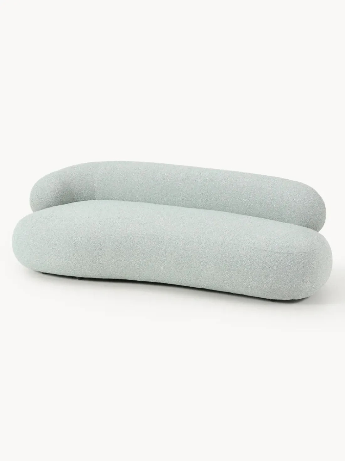 Sofá en tejido bouclé Alba (3 plazas)